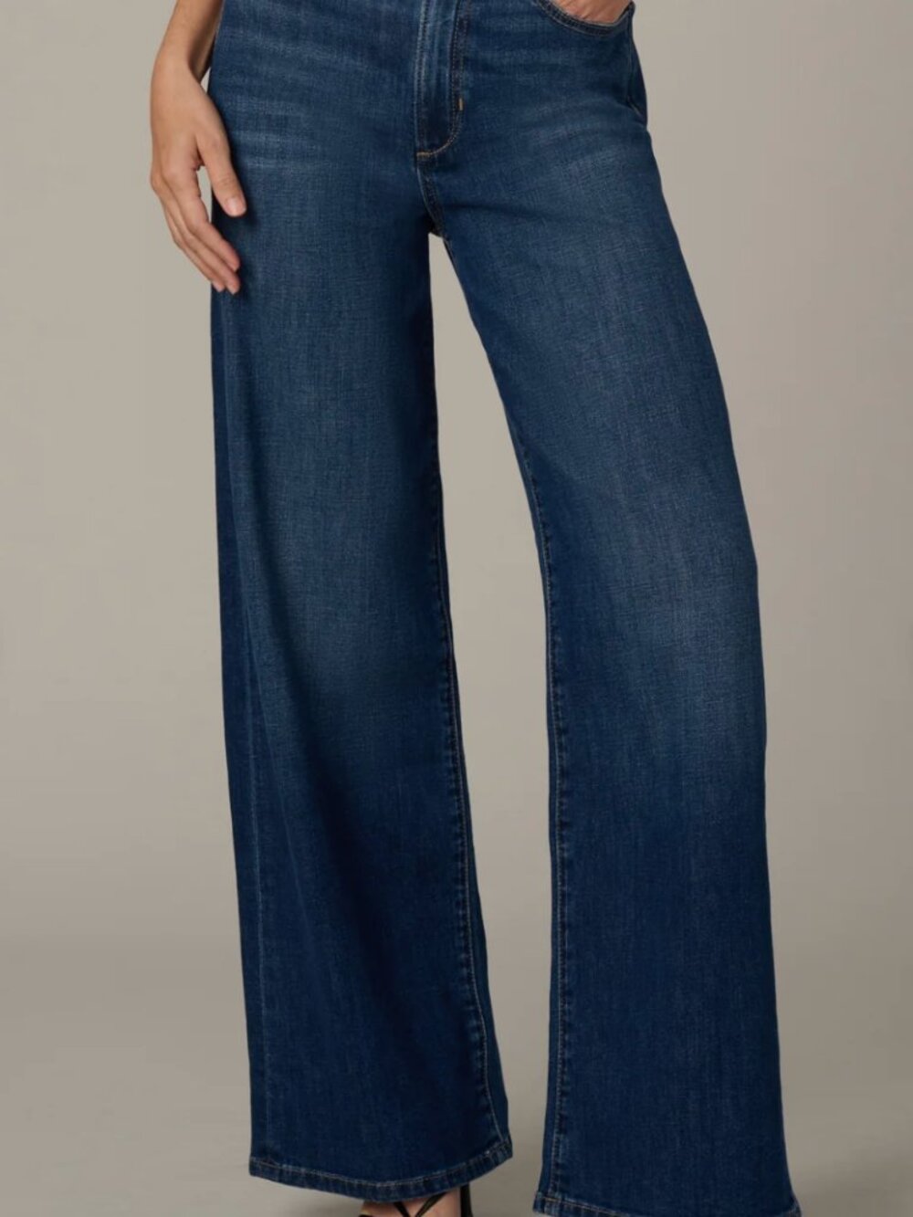 Joe's Jeans Indigo Wide-Leg Flare Jeans